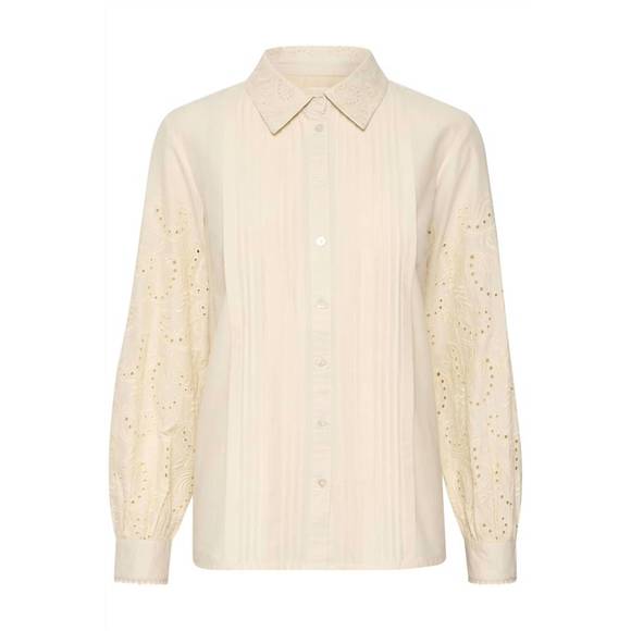 NEW PART TWO carole blouse in whitecap gray - Picture 5 of 6